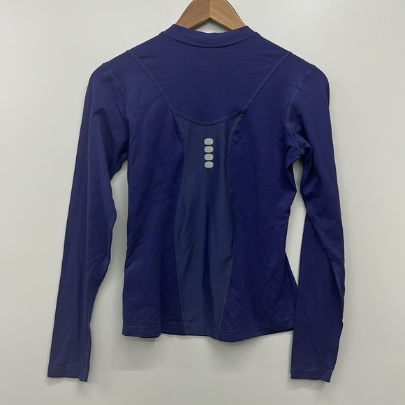 NIKE PERFORMANCE LONG SLEEVE TEE SHIRT Base Layer-Layer Purple Small - Picture 2 of 6